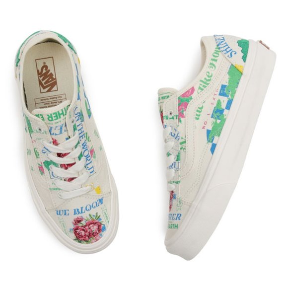Vans ECO Theory Positivity Old Skool Tapered Sneakers - Picture 1 of 4